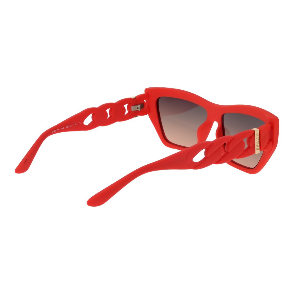 Guess Rote Frauen-Sonnenbrille