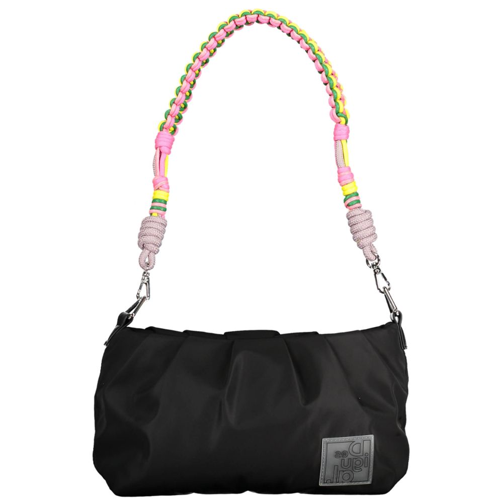 Desigual Schwarze Polyester Handtasche
