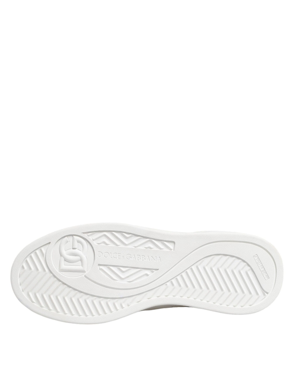 Dolce & Gabbana Weiß Miami Leder Low Top Turnschuhe Schuhe