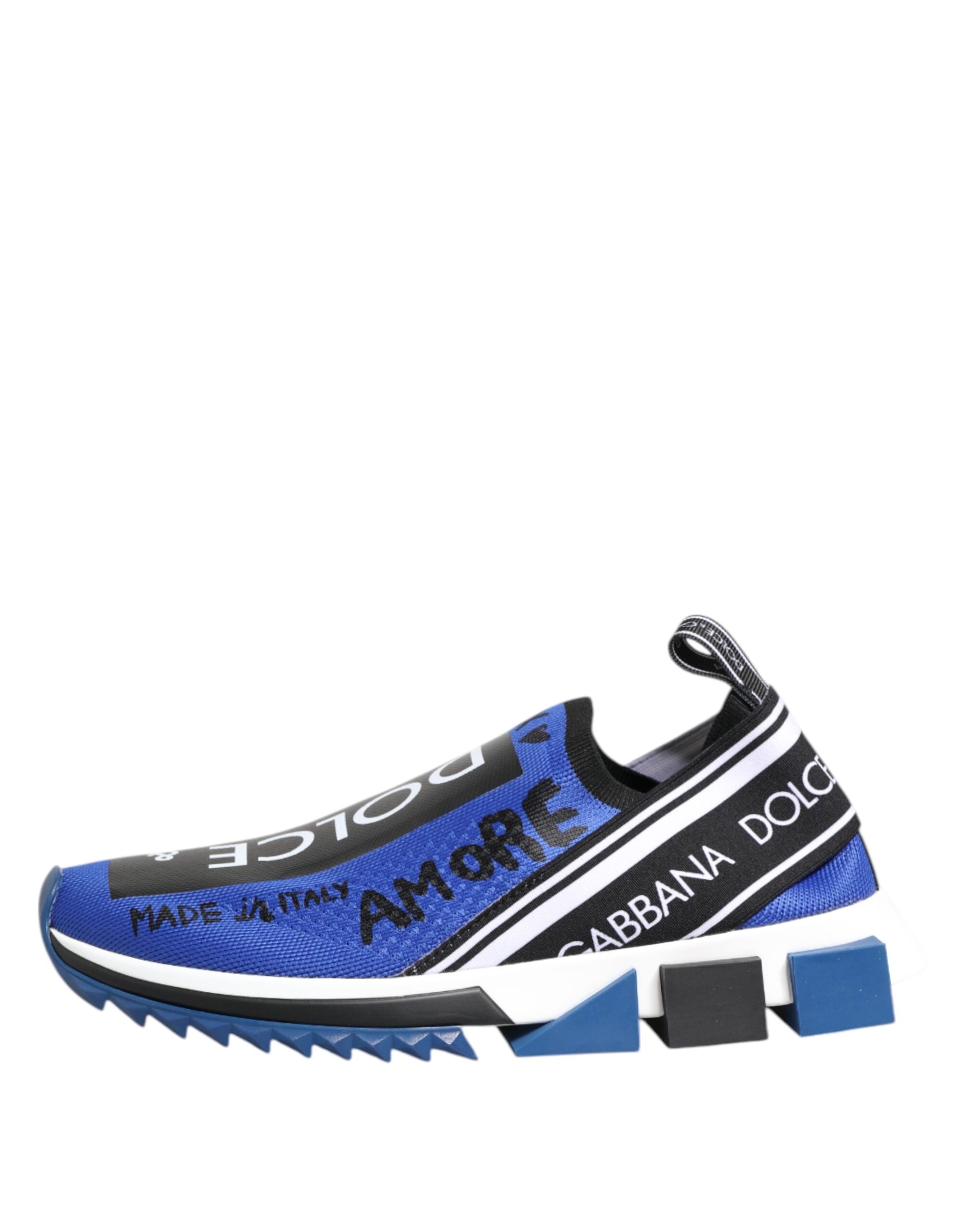 Dolce & Gabbana Blau Logo Low Top Sorrento Turnschuhe Schuhe