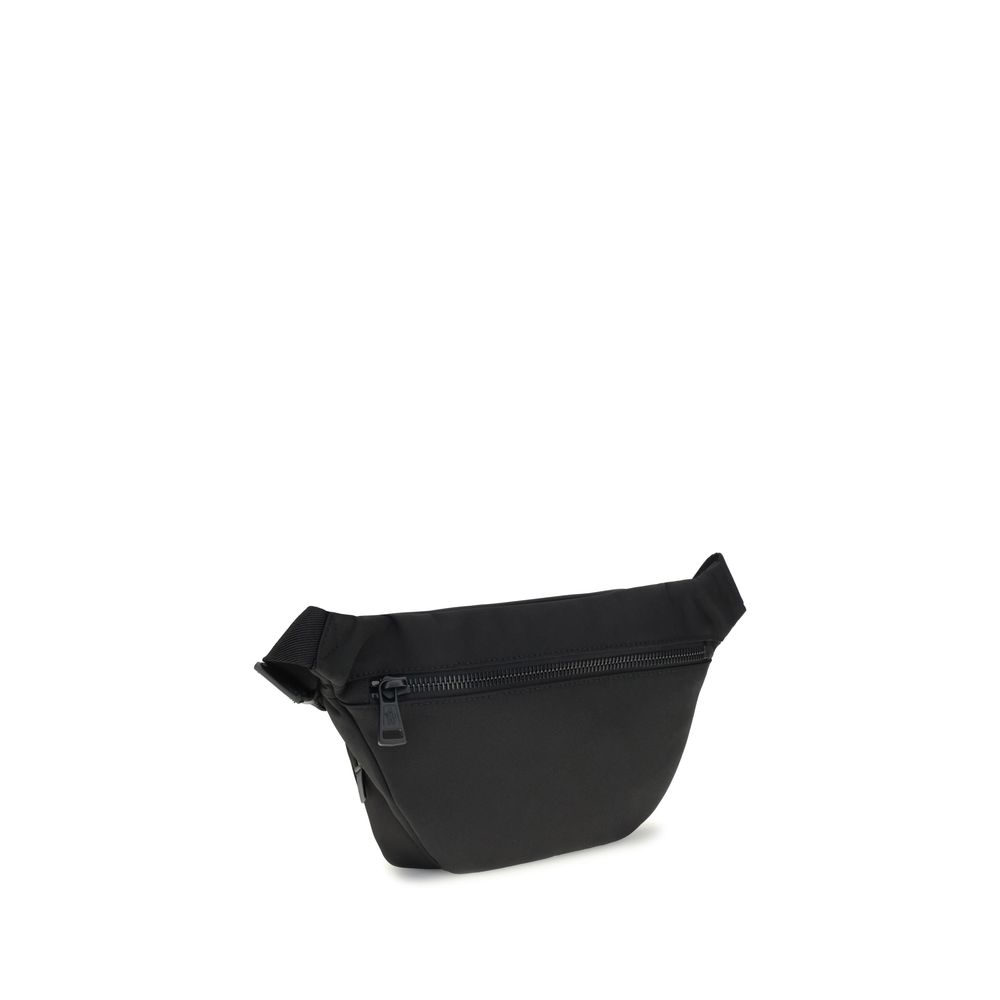 Moncler Schwarze Nylon-Clutch