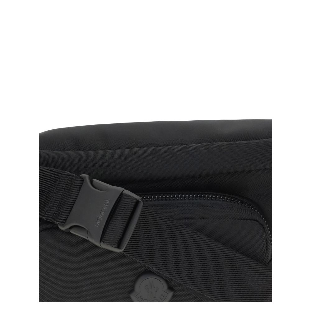 Moncler Schwarze Nylon-Clutch