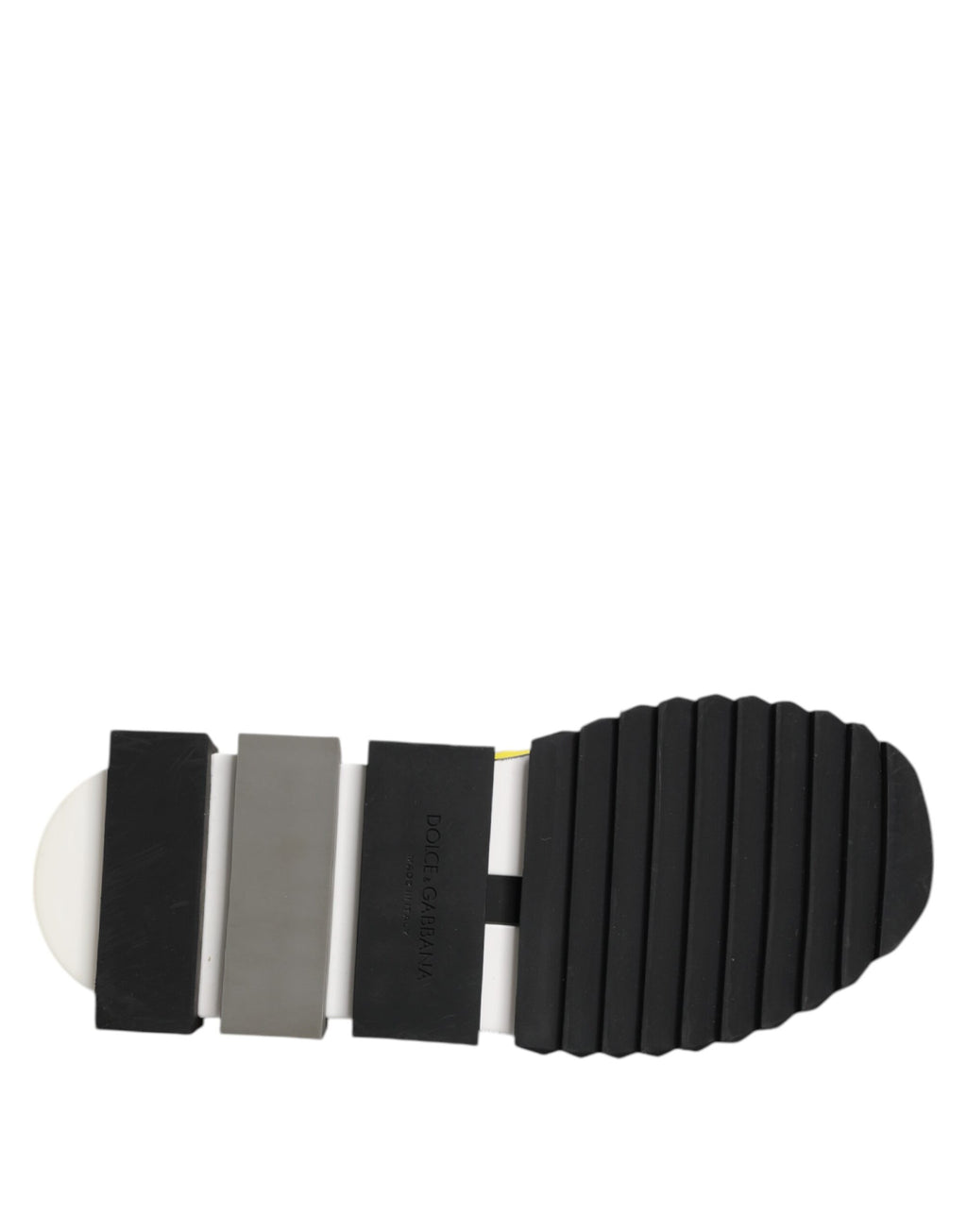 Dolce & Gabbana Gelb Logo Low Top Sorrento Turnschuhe Schuhe