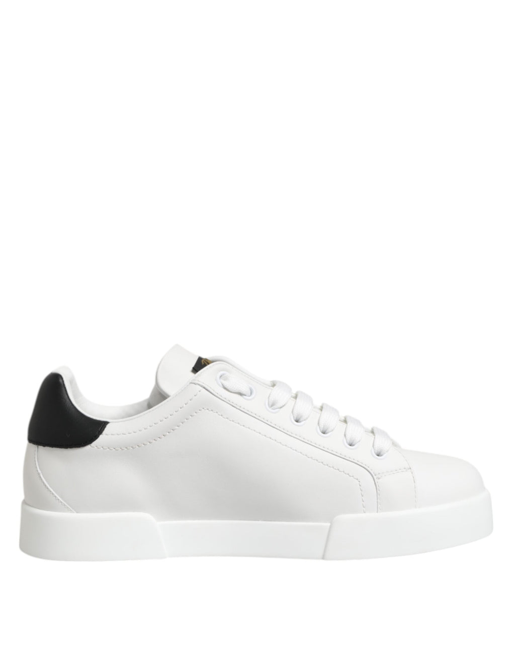 Dolce & Gabbana Weiß Crown Patch Portofino Männer Turnschuhe Schuhe