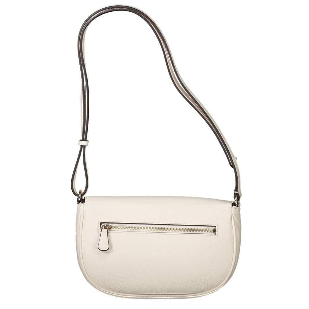 Guess Jeans Weiß Polyethylen Frauen Handtasche