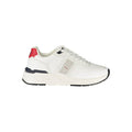 Blauer Weiß Polyester Männer Sneaker