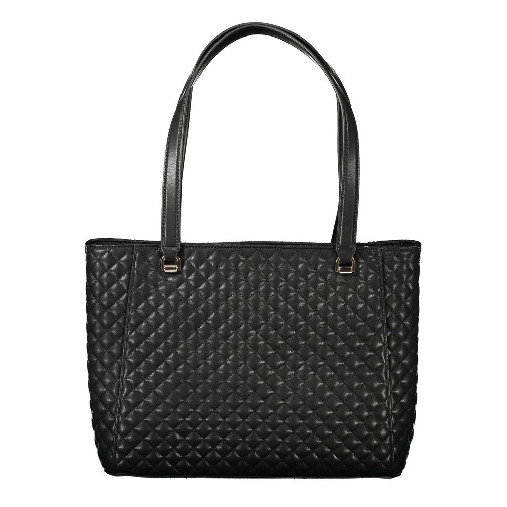 Guess Jeans Schwarz Polyethylen Frauen Handtasche