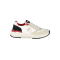 Blauer Weiß Polyester Männer Sneaker