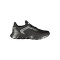 Blauer Schwarzer Polyester Herren Sneaker