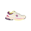 Blauer Weißer Polyester Damen Sneaker