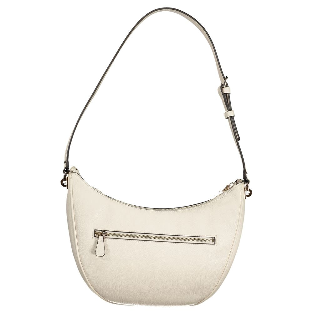 Guess Jeans Weiß Polyethylen Frauen Handtasche