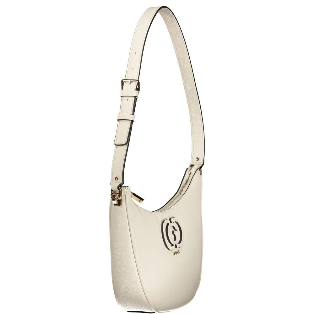 Guess Jeans Weiß Polyethylen Frauen Handtasche