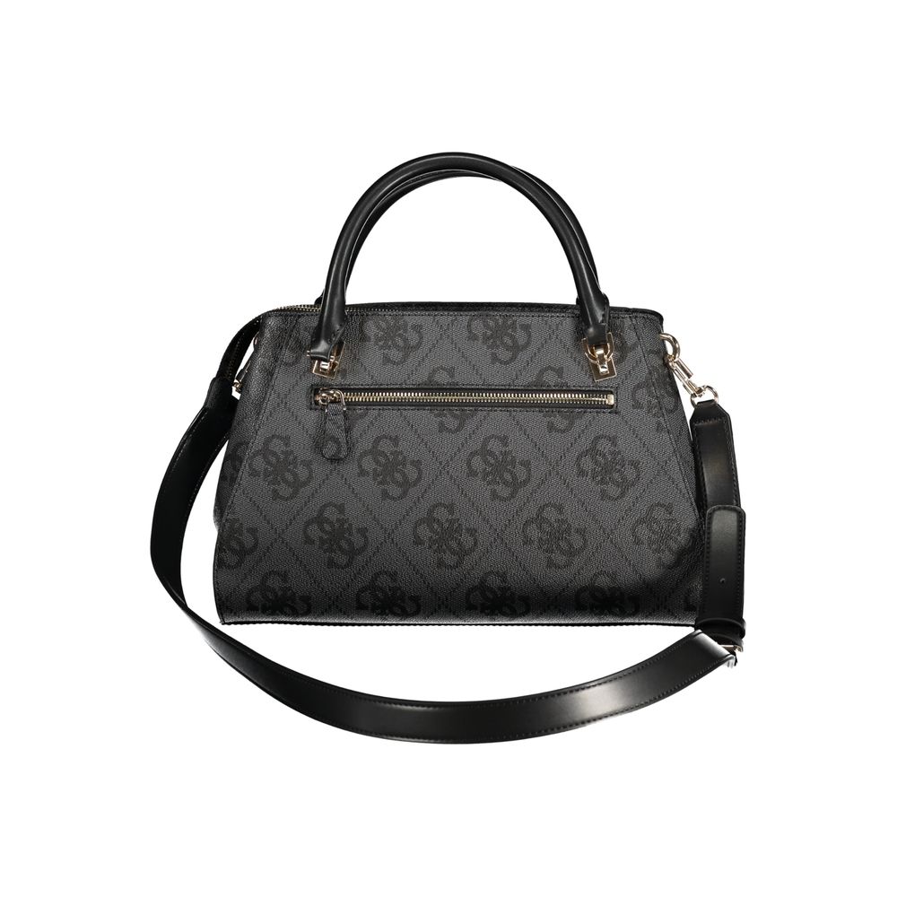 Guess Jeans Schwarz Polyethylen Frauen Handtasche