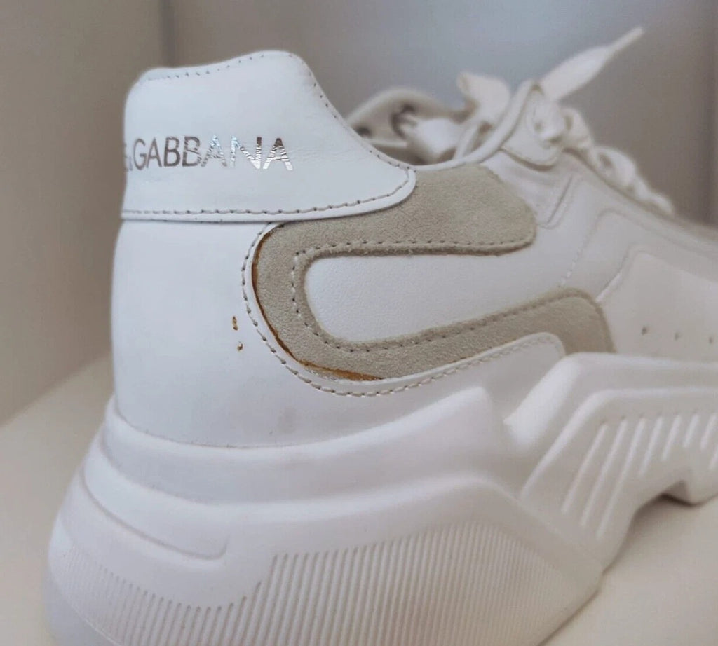 Dolce & Gabbana Weiß Daymaster Low Top Herren Turnschuhe