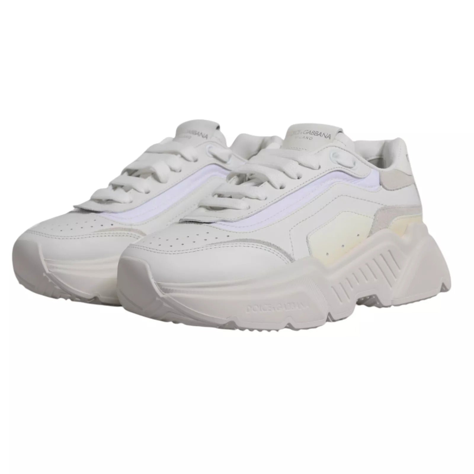 Dolce & Gabbana Weiß Daymaster Low Top Herren Turnschuhe