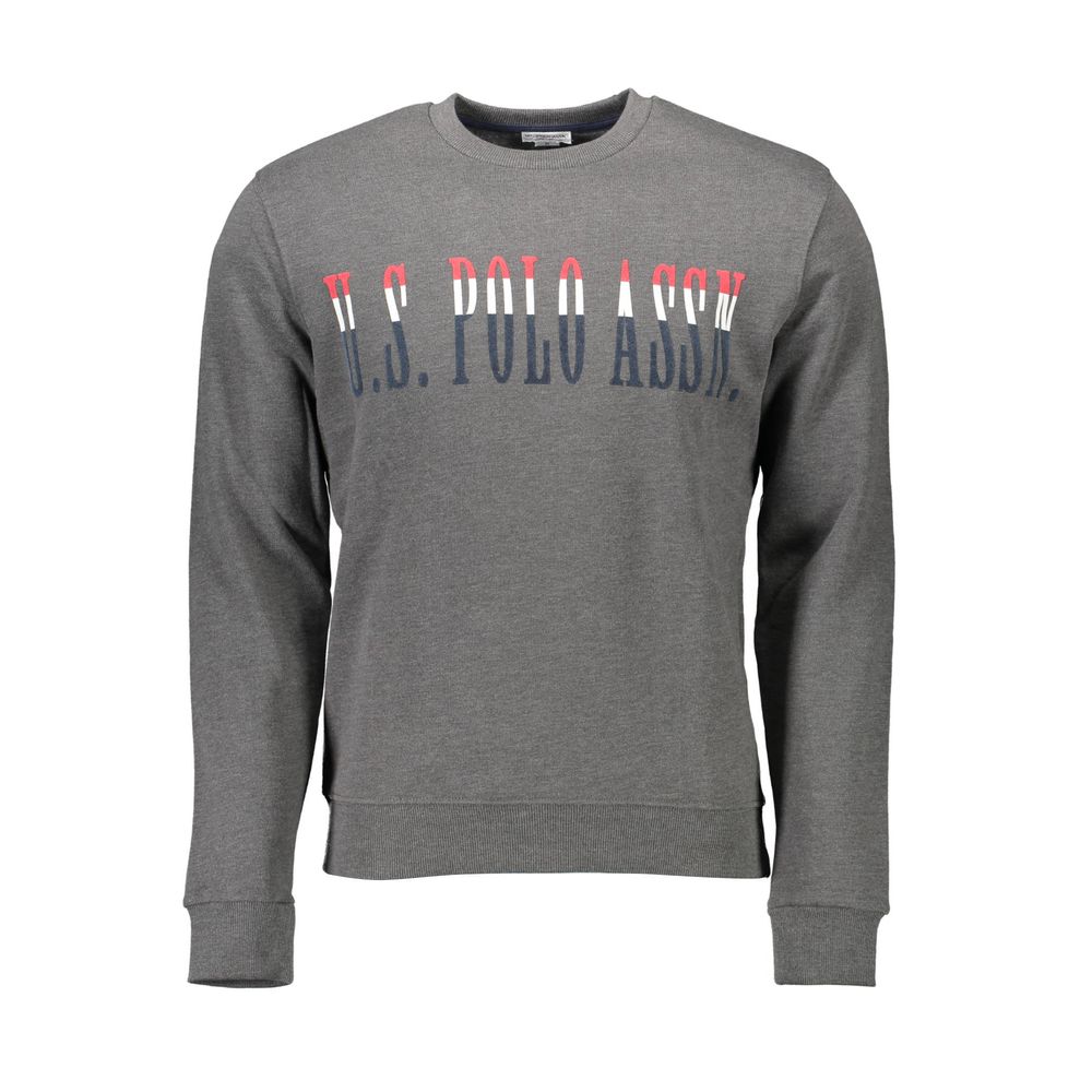 U.S. POLO ASSN. Grauer Baumwollpullover