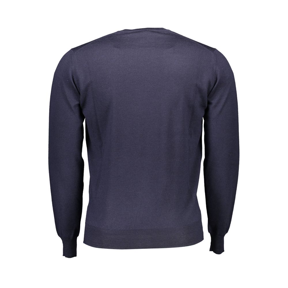 Harmont & Blaine Blauer Pullover aus Wolle