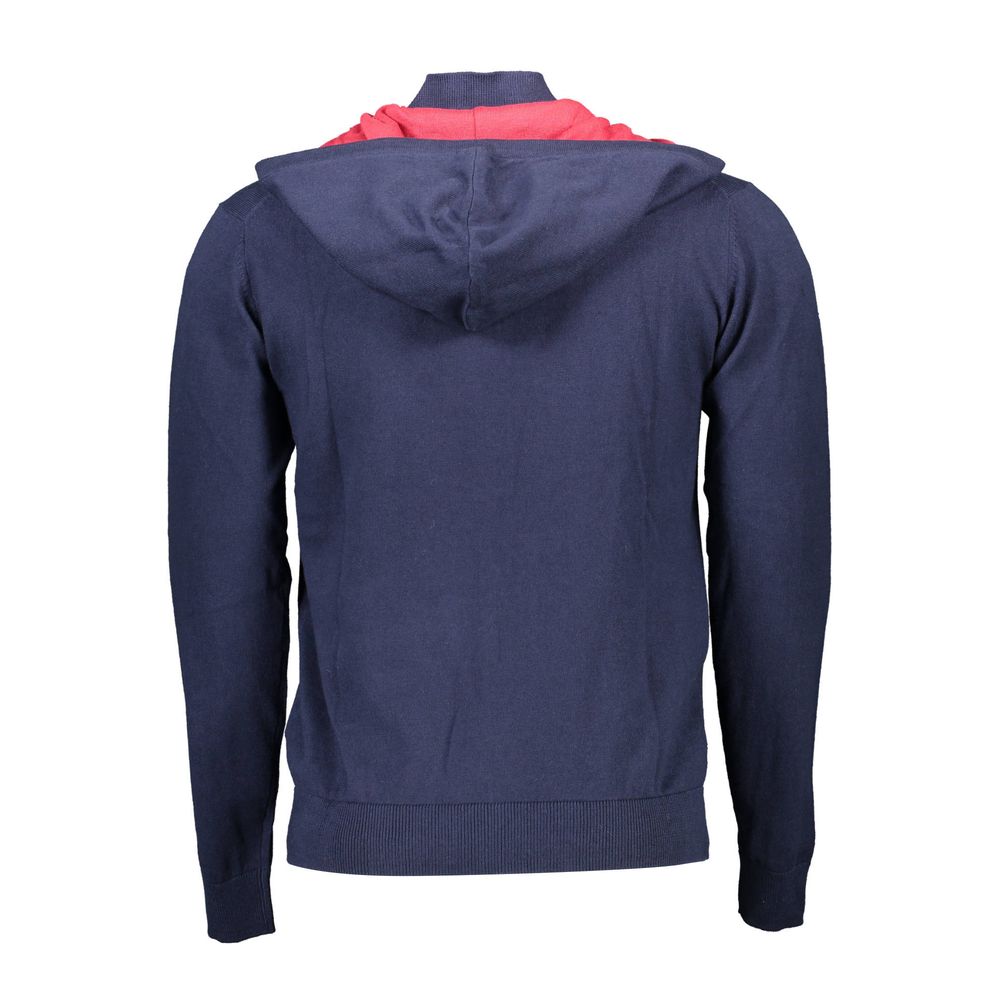 U.S. POLO ASSN. Blauer Baumwollpullover
