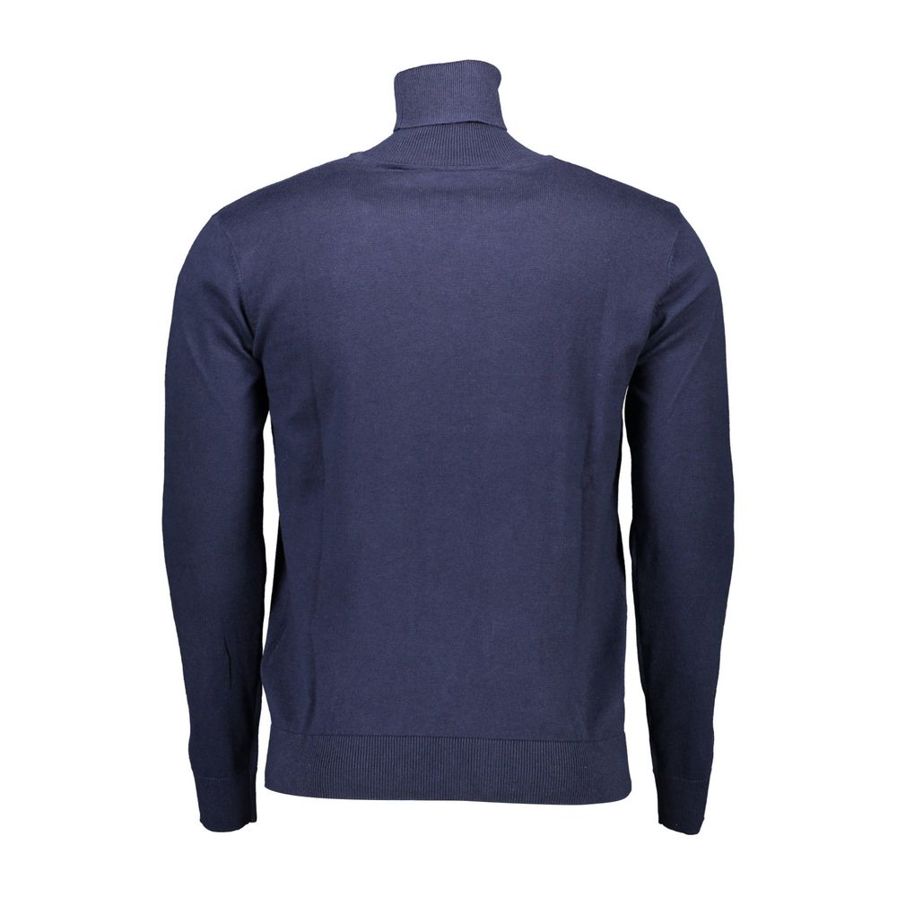U.S. POLO ASSN. Blauer Baumwollpullover