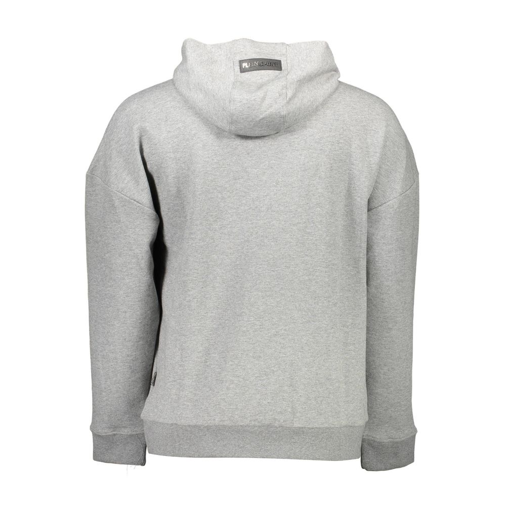 Plein Sport Grauer Baumwollpullover
