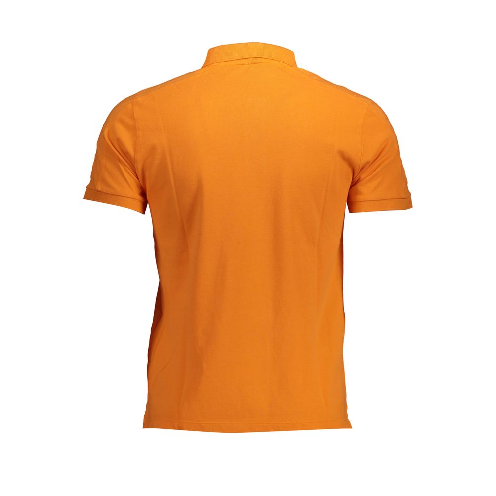 North Sails Orangefarbenes Baumwoll-Poloshirt