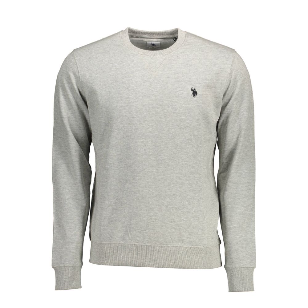 U.S. POLO ASSN. Grauer Baumwollpullover