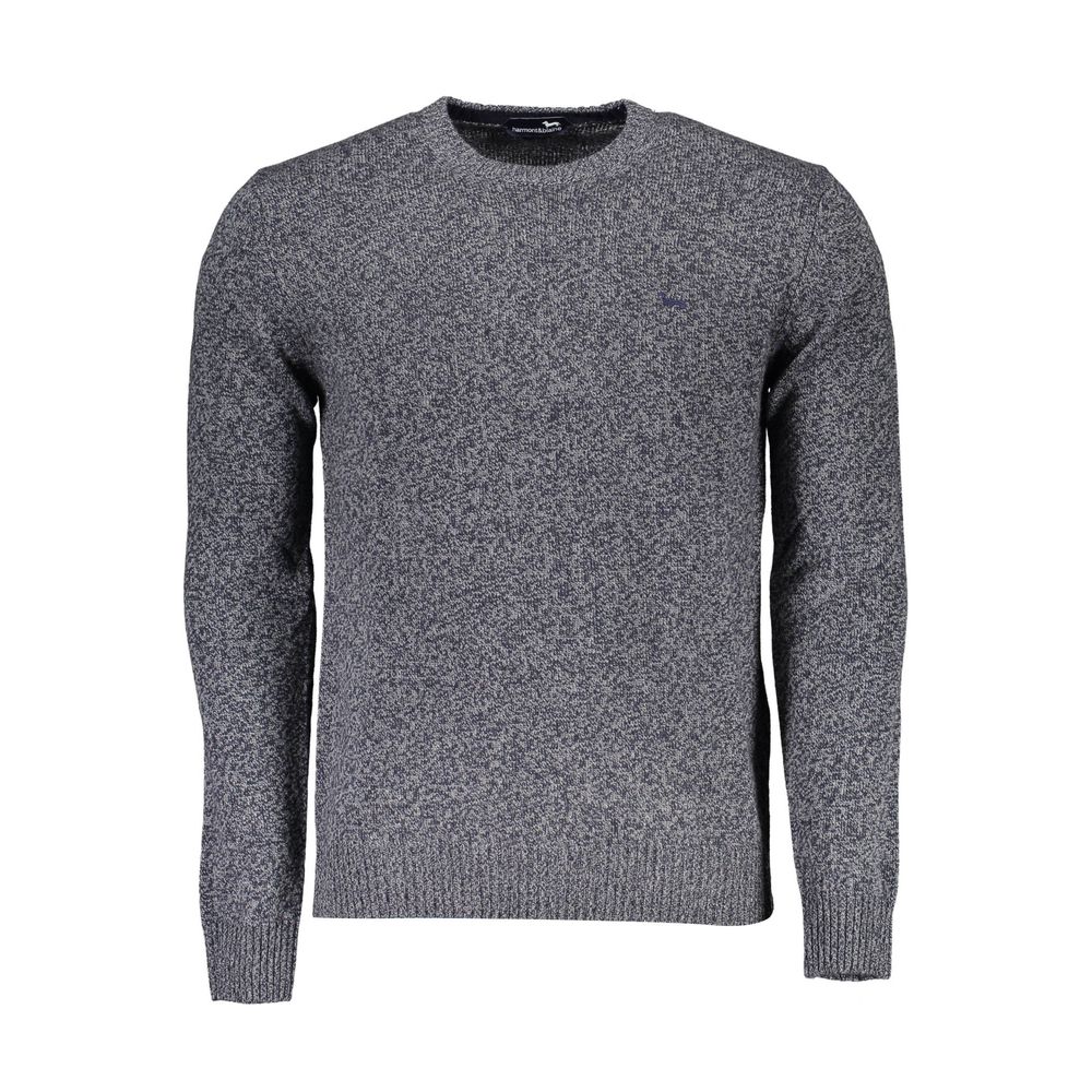 Harmont & Blaine Blauer Pullover aus Wolle