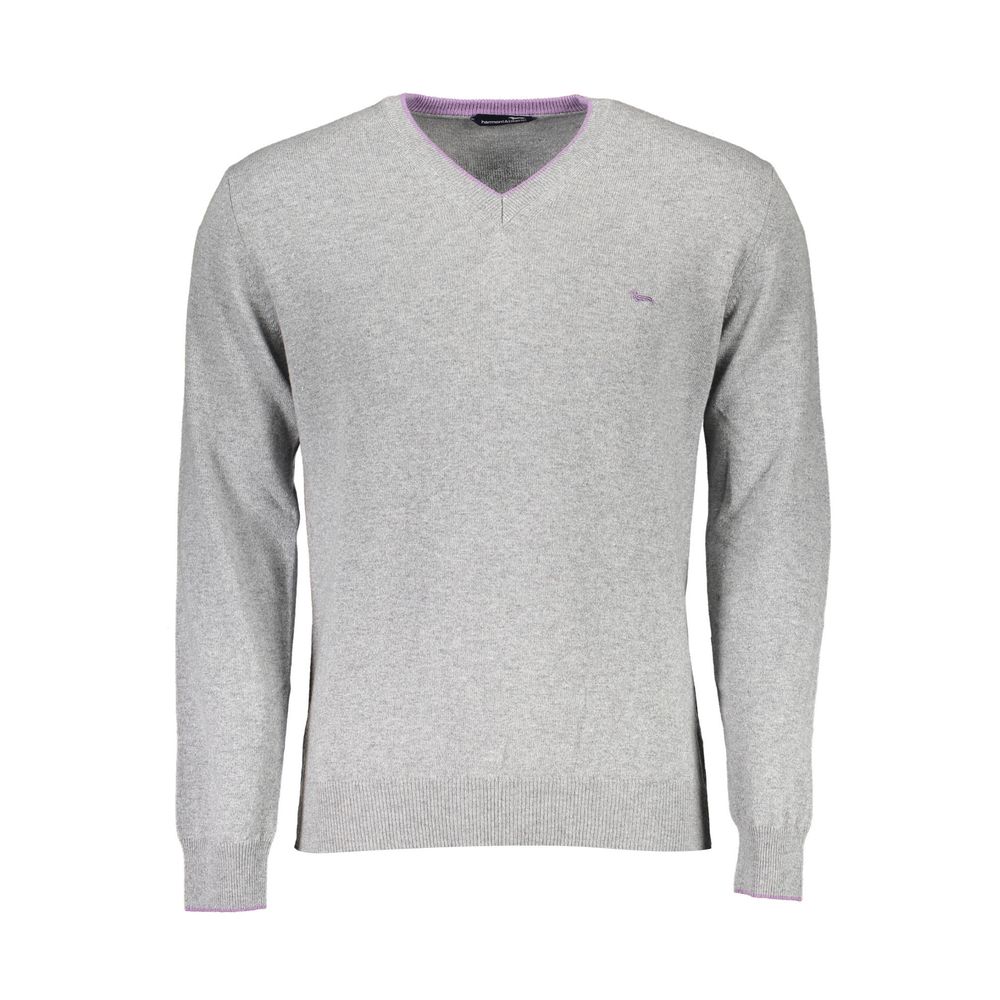 Harmont & Blaine Grauer Pullover aus Wolle