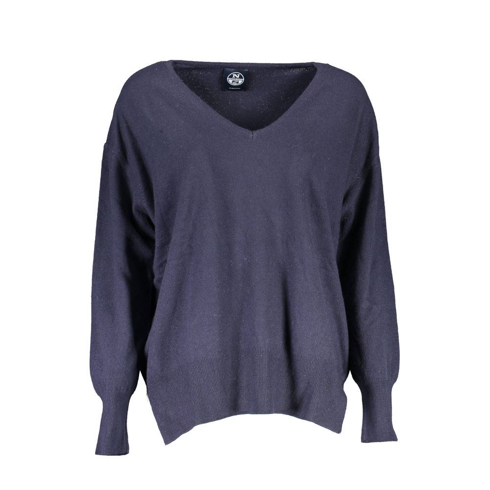 North Sails Blauer Pullover aus Wolle
