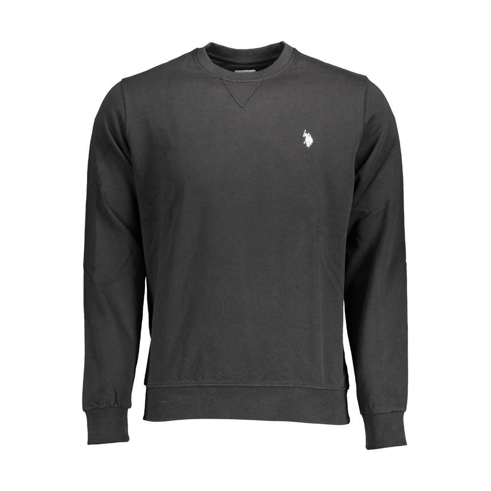 U.S. POLO ASSN. Schwarzer Baumwollpullover