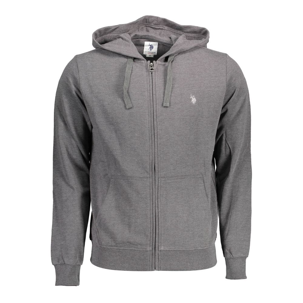 U.S. POLO ASSN. Grauer Baumwollpullover