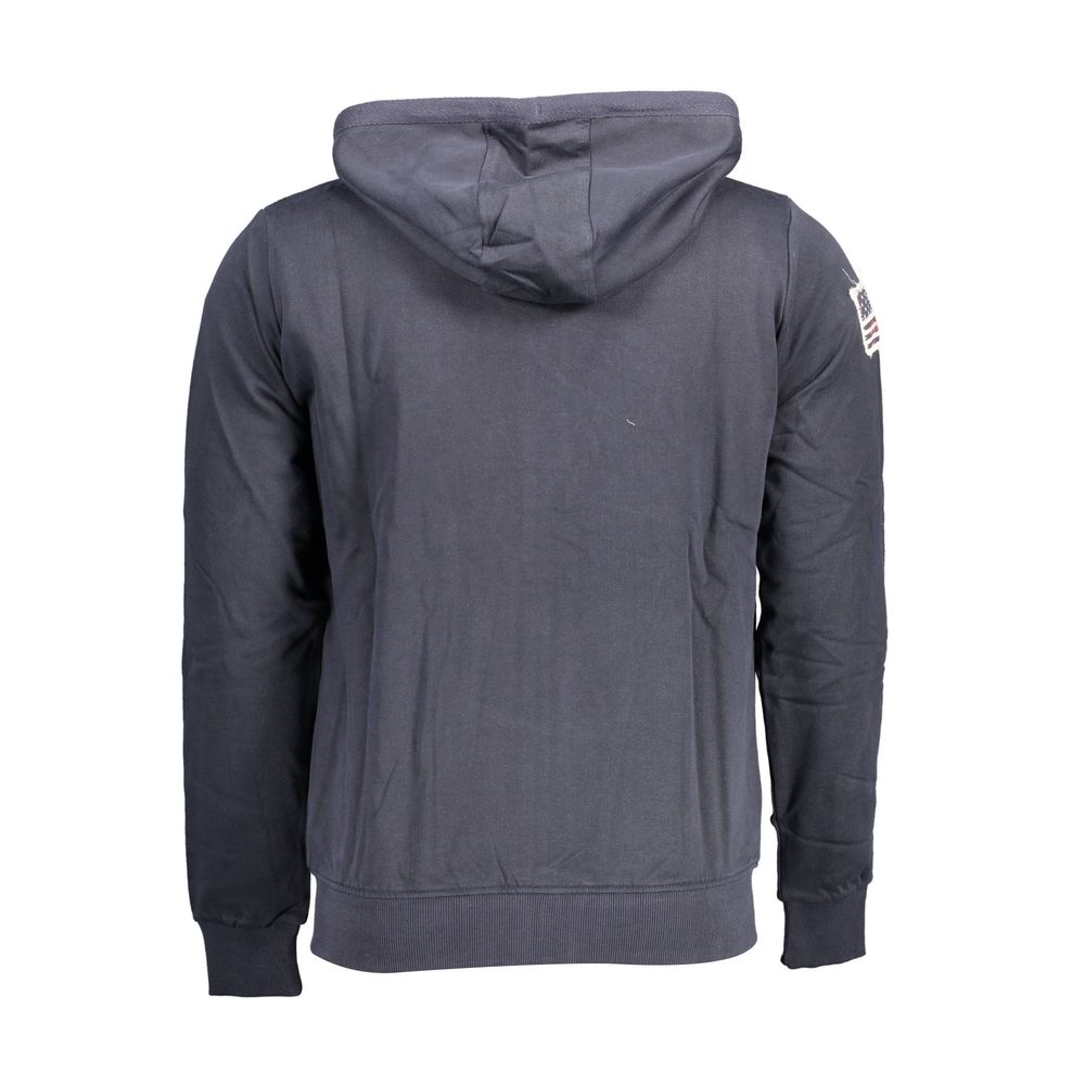 U.S. POLO ASSN. Blauer Baumwollpullover