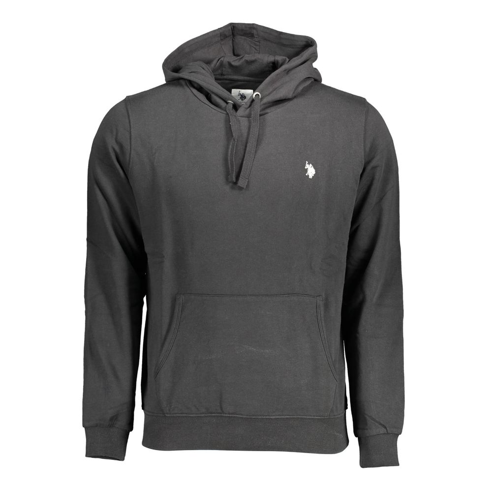 U.S. POLO ASSN. Schwarzer Baumwollpullover