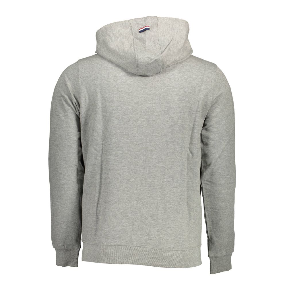 U.S. POLO ASSN. Grauer Baumwollpullover