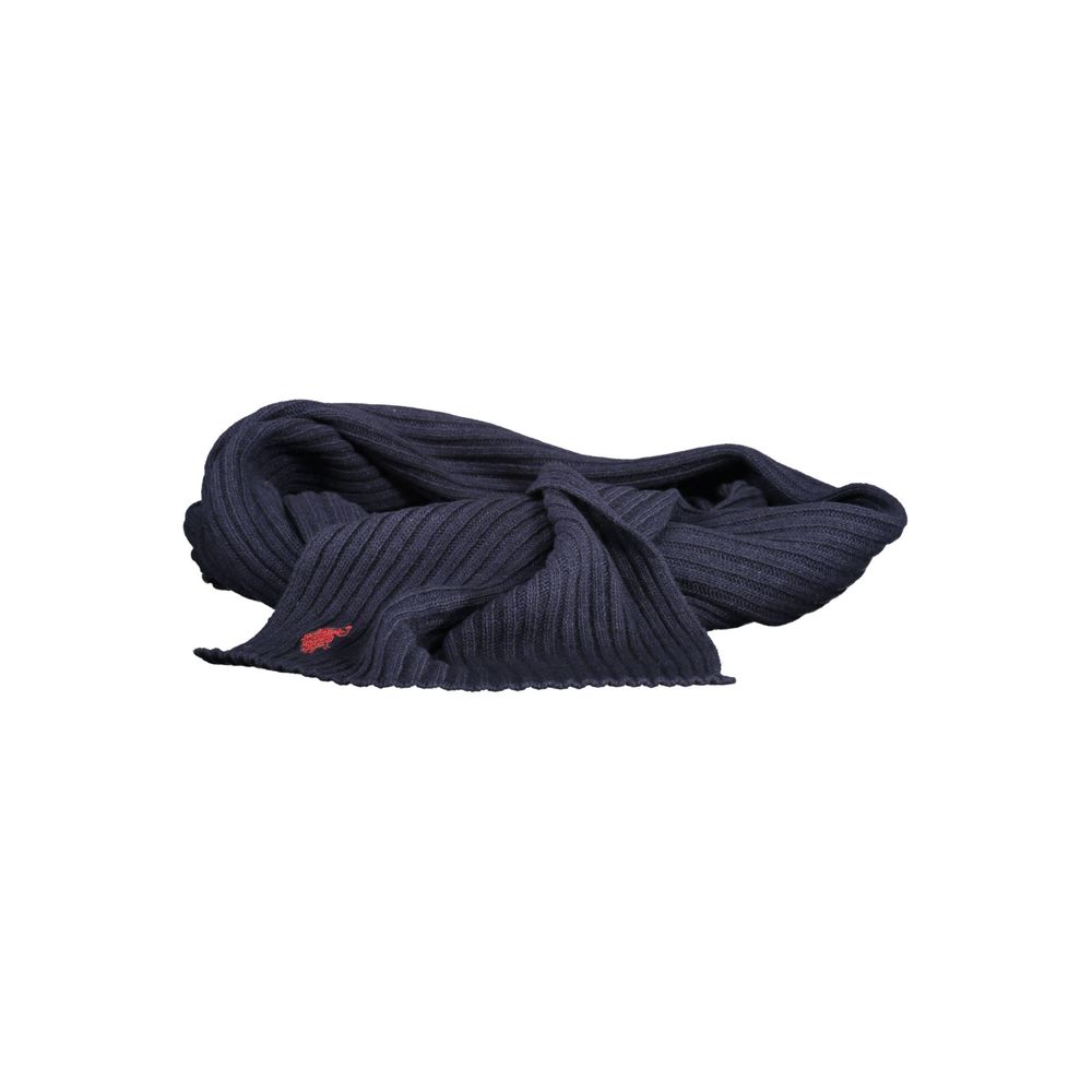 U.S. POLO ASSN. Blauer Wollschal