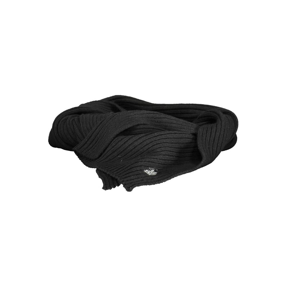 U.S. POLO ASSN. Schwarzer Wollschal