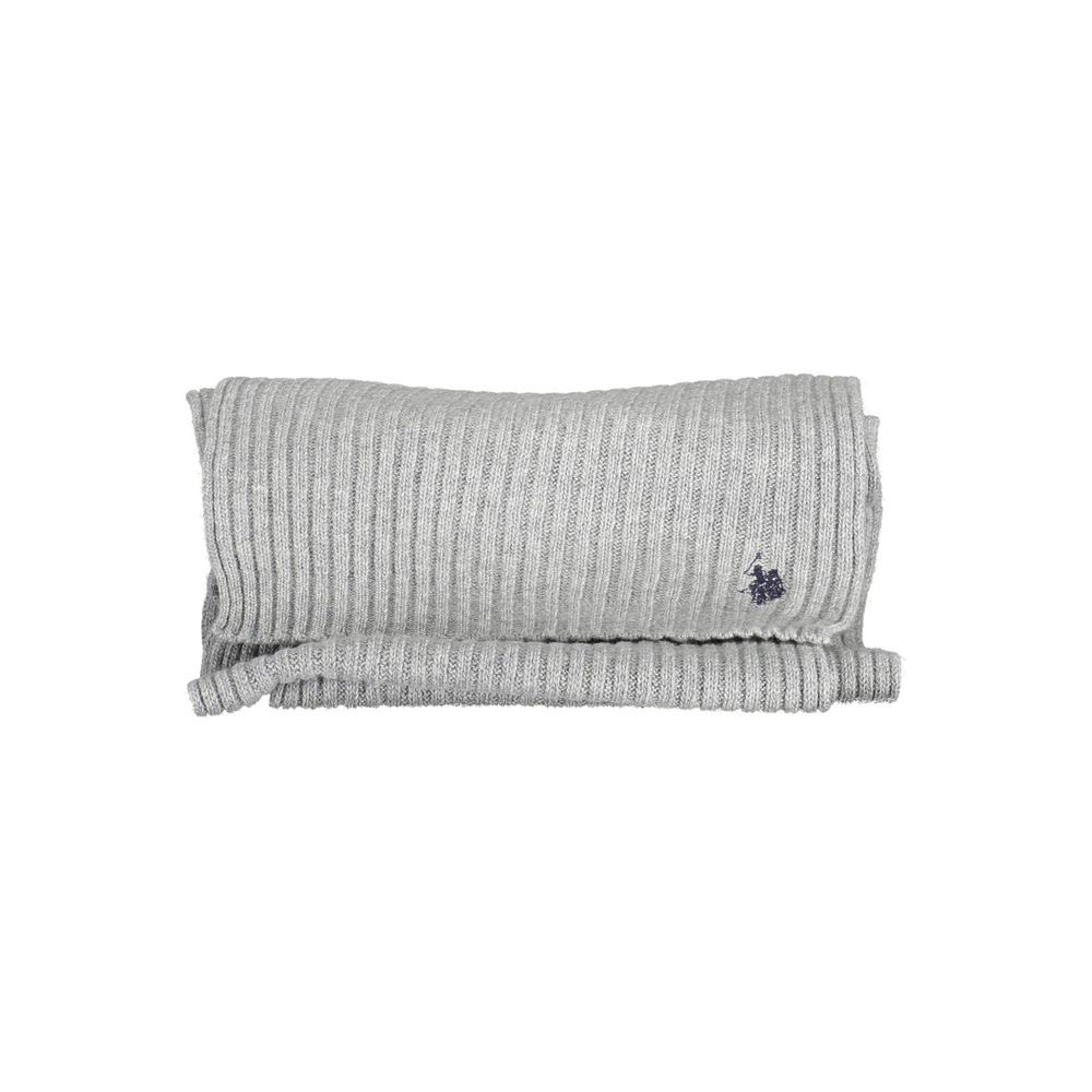U.S. POLO ASSN. Grauer Wollschal