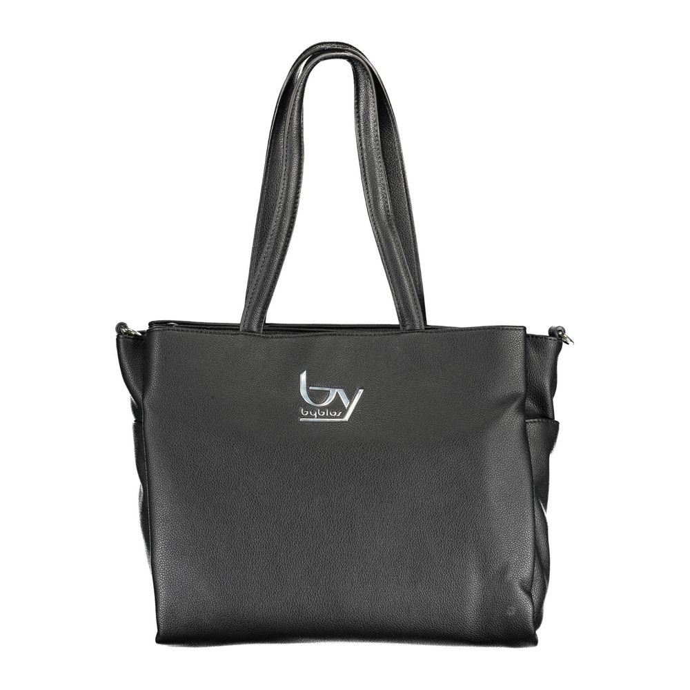 BYBLOS Schwarze Polyethylen-Handtasche