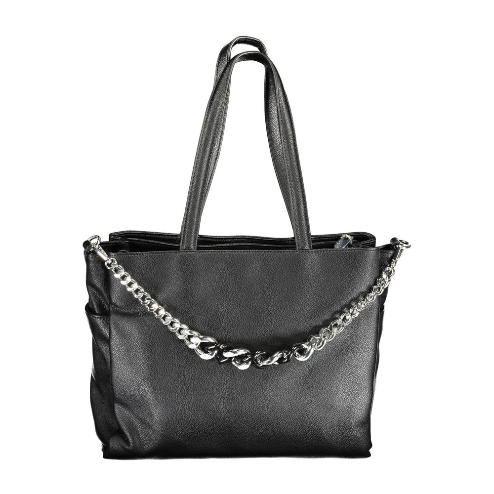 BYBLOS Schwarze Polyethylen-Handtasche