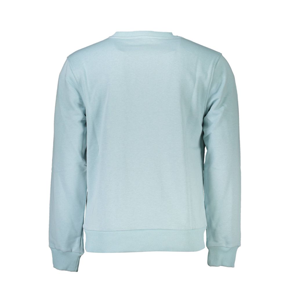 Cavalli Class Blauer Baumwollpullover