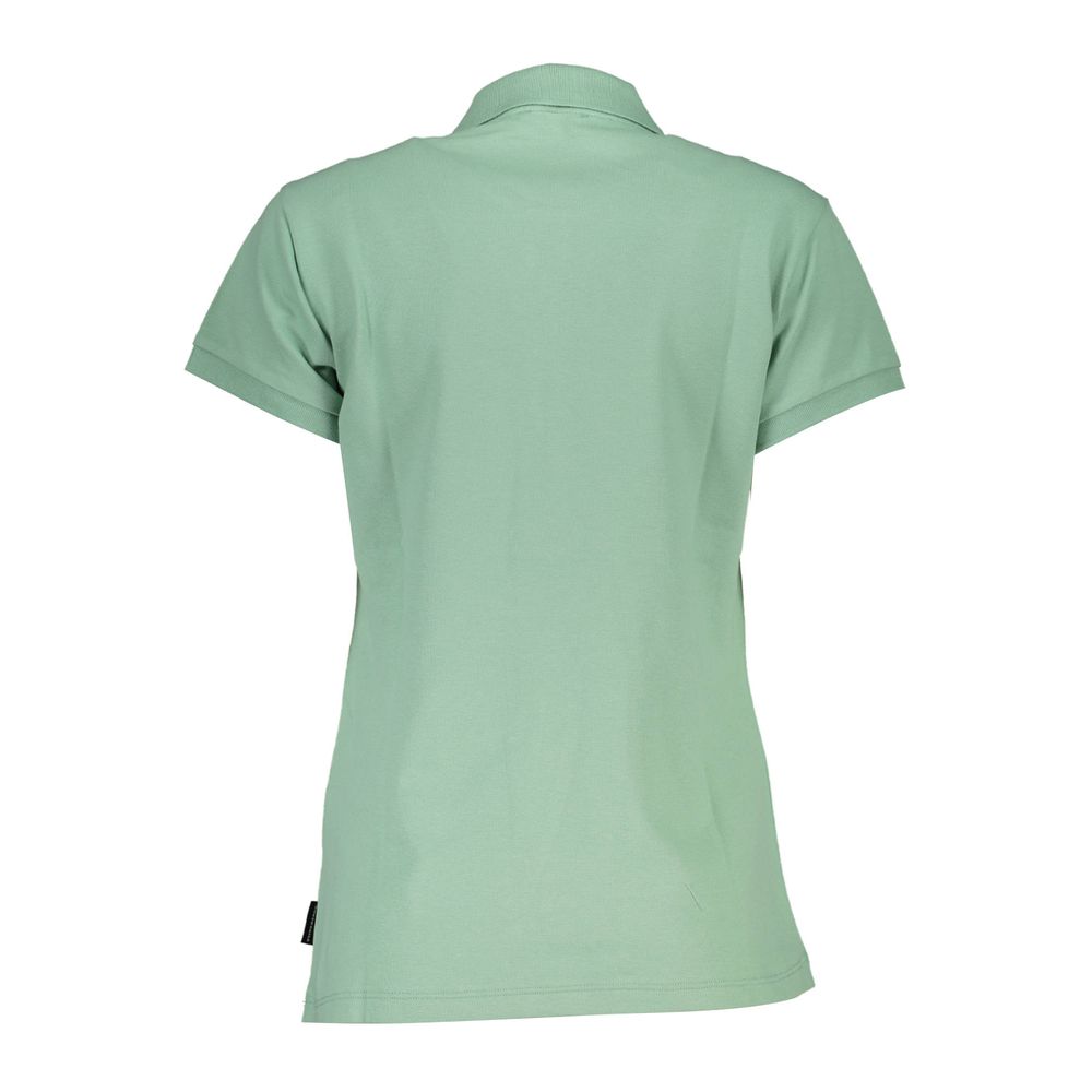 North Sails Grünes Baumwoll-Poloshirt