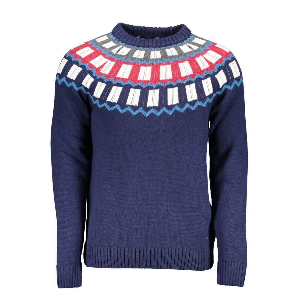 Gant Blauer Pullover aus Wolle
