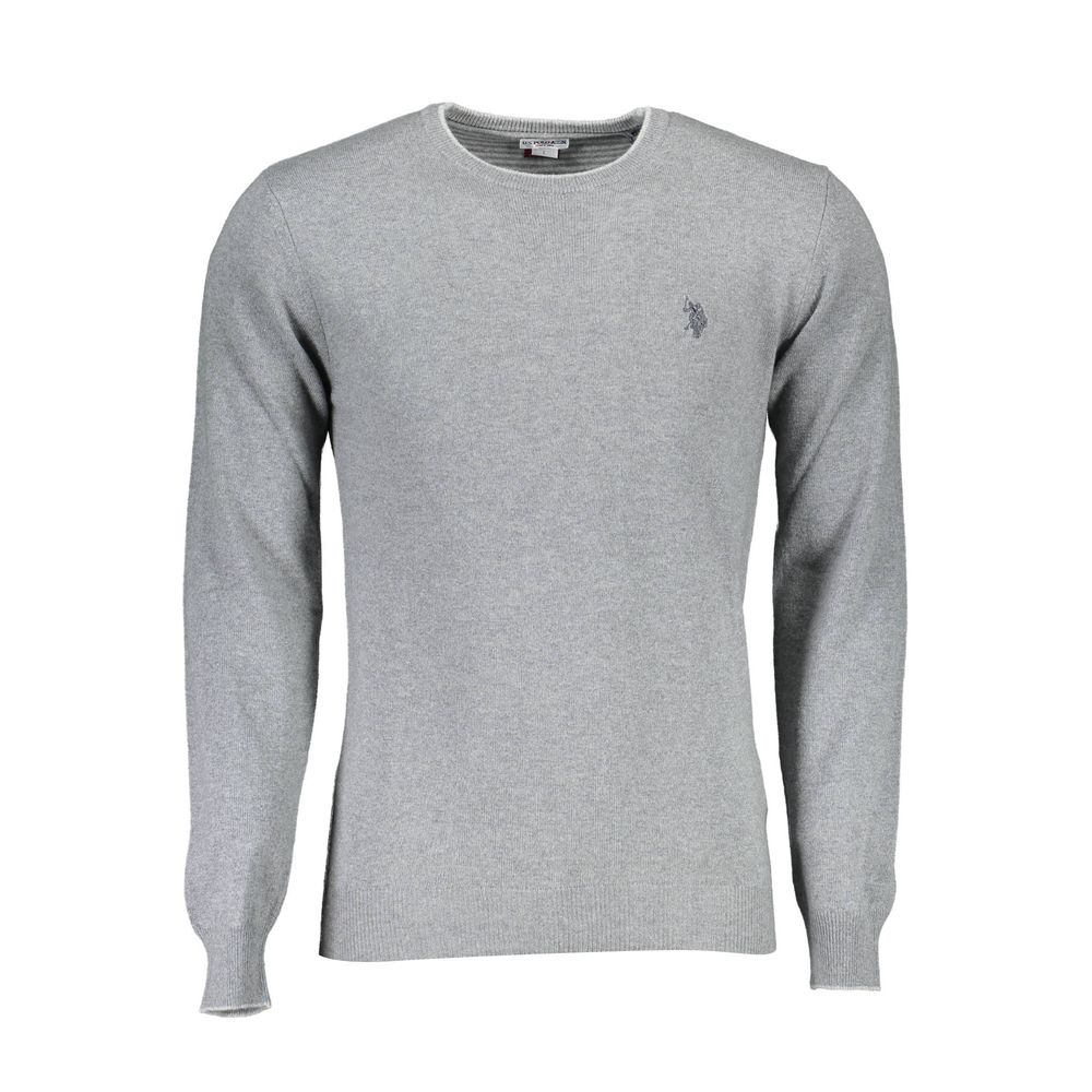U.S. POLO ASSN. Grauer Pullover aus Wolle