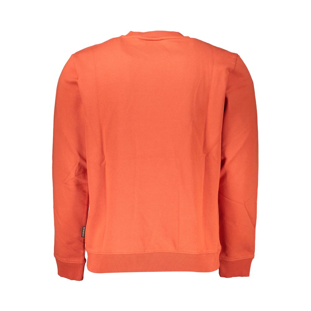 Napapijri Rotes Baumwoll-Sweatshirt
