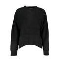 Patrizia Pepe Schwarzer Stoffpullover