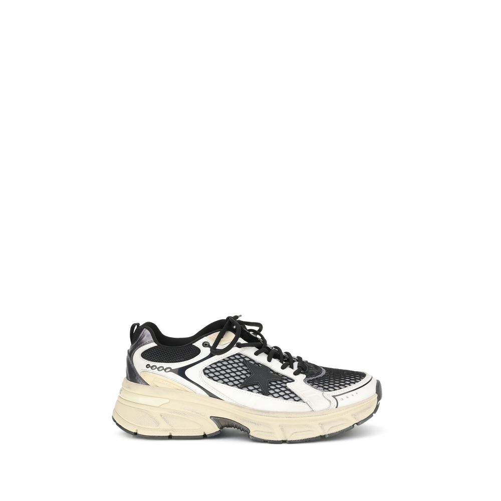 Golden Goose Bunte Polyester-Sportschuhe