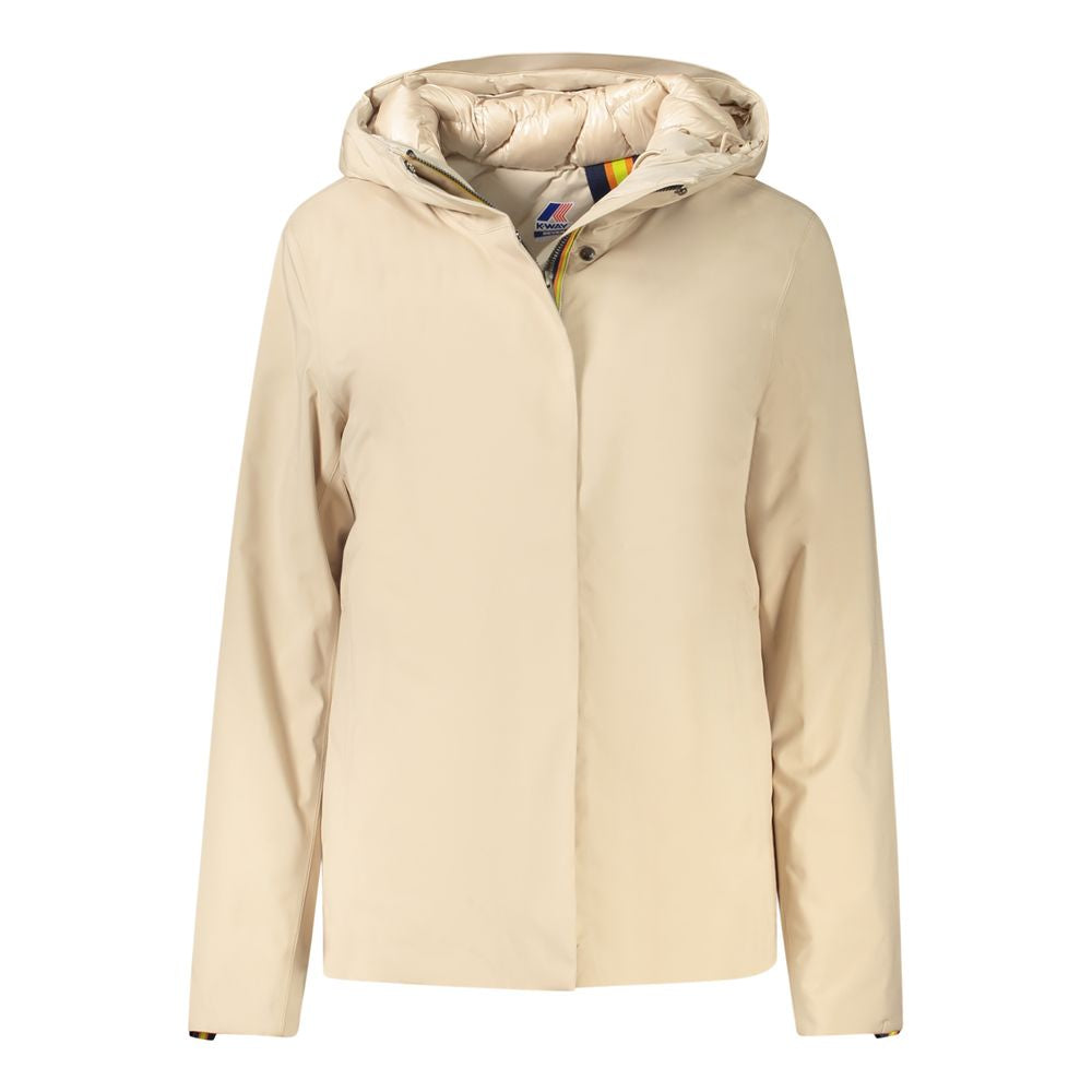 K-WAY Beige Polyester Jacken &amp