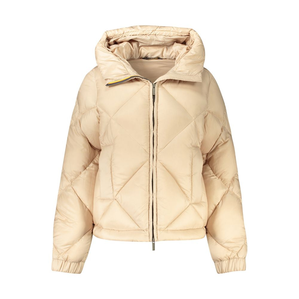 K-WAY Beige Polyester Jacken &amp