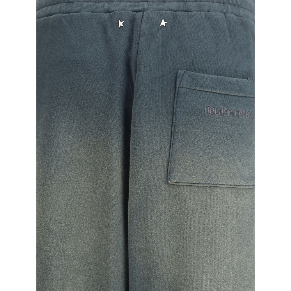 Golden Goose Blaue Baumwoll-Chinos