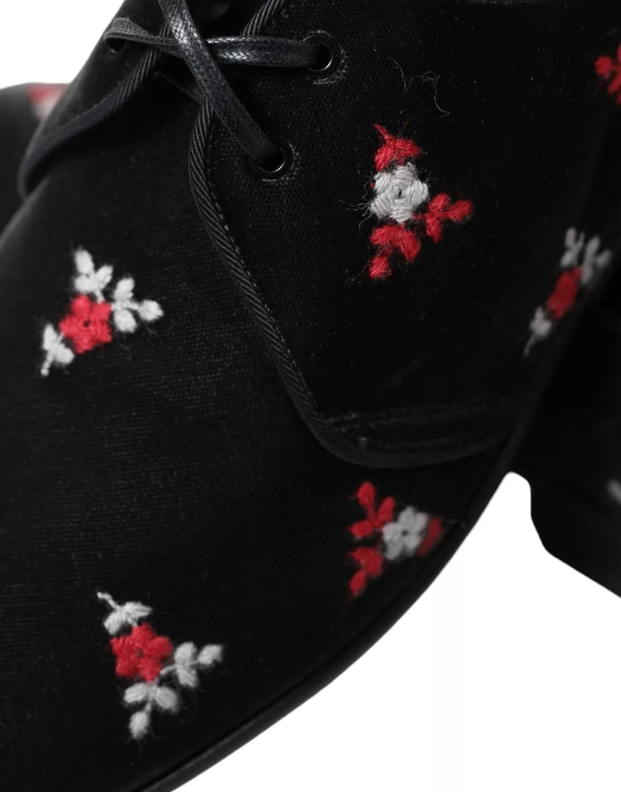 Dolce & Gabbana Schwarzes geblümtes Samtkleid für den Ball